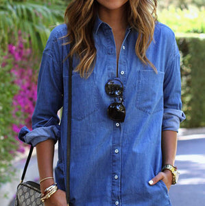 Denim Shirt Dress