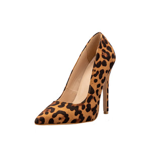 Leopard Print High Heel Pumps