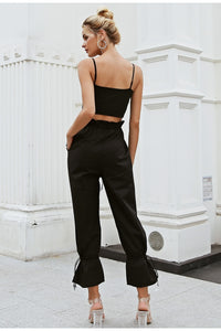 Black Fashion Pants