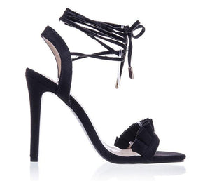 Cross Strap Heel Pumps